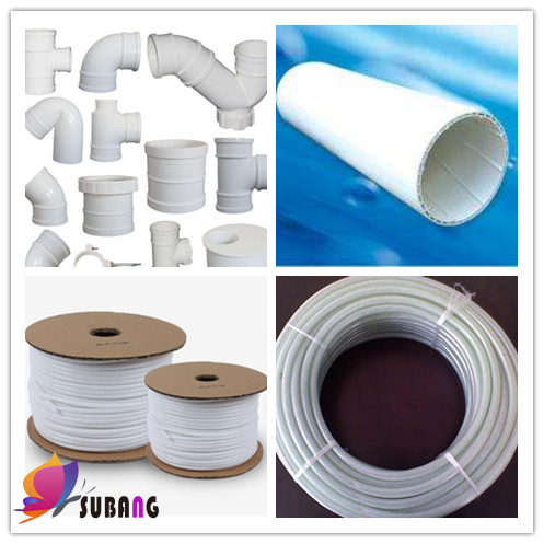 要想PVC塑料管材白度高，你需要選擇一款對的增白劑